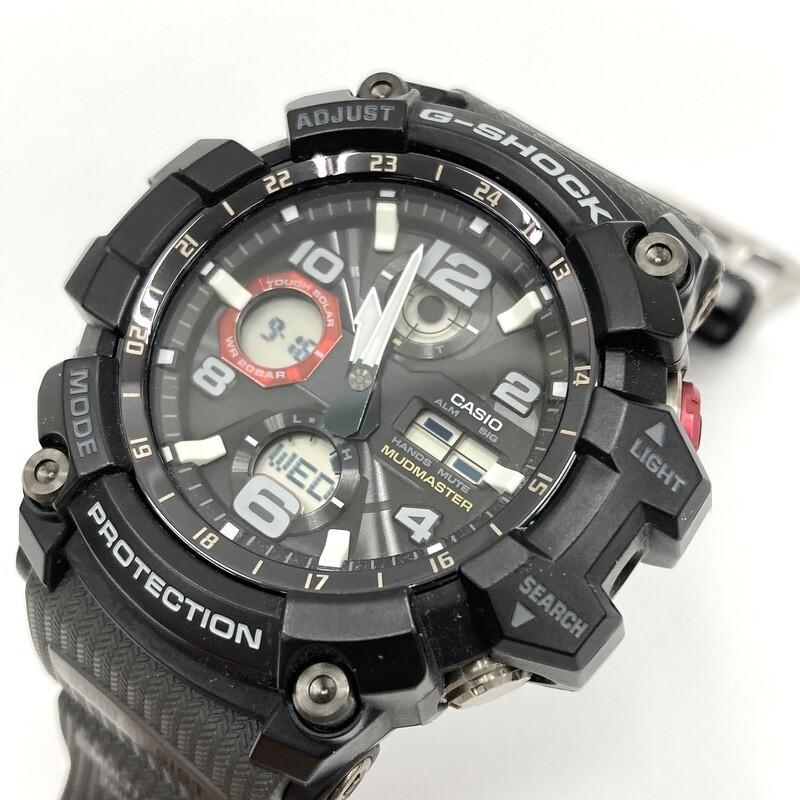 Casio Мужские часы G-SHOCK GWG-100-1A8ER Master of G MUDMASTER Tough Solar (аксессуары) SS2347