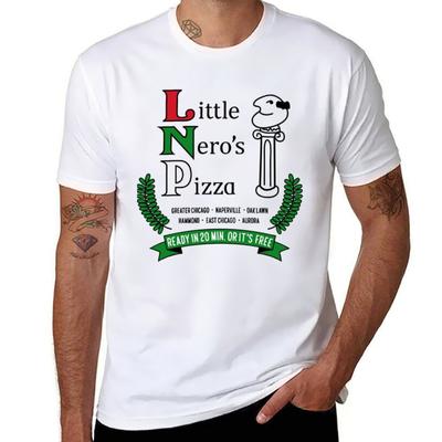 Футболка Little Nero's Pizza футболки для мужчины набор хлопковая футболка мужчина дизайнерская футболка