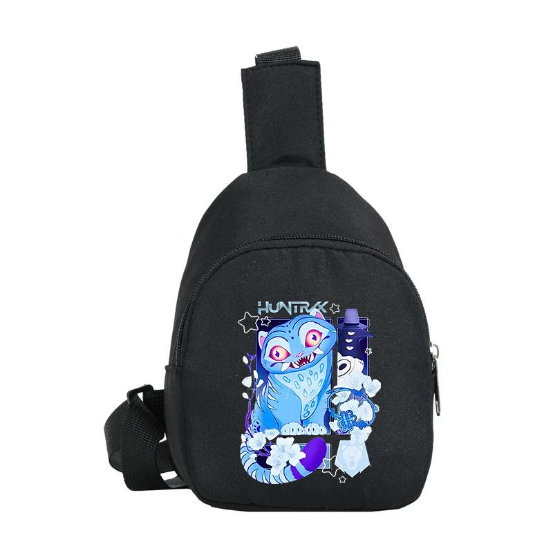 Children'S Breast Bag Animation Cartoon Peripheral Printing Casual Shoulder Bag Going Out Portable Messenger Bag