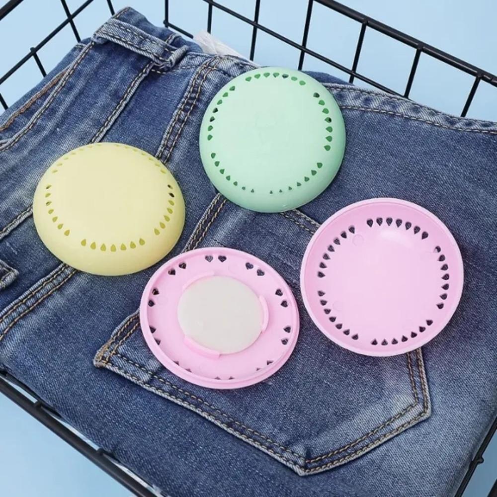Solid Round Fisher Aromatherapy Lasting Deodorization Solid Air Fresheners for Bathroom Supplies Wardrobe Car Home Toilet