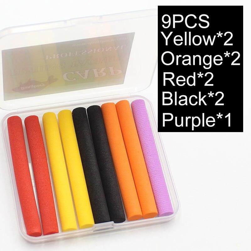 9 шт. приманка для ловли карпа, всплывающие бойлы для ловли карпа, приманка для зигзага, пенопластовая палочка для карповой оснастки, чод, зиг-риг, метод подачи, рыболовные снасти