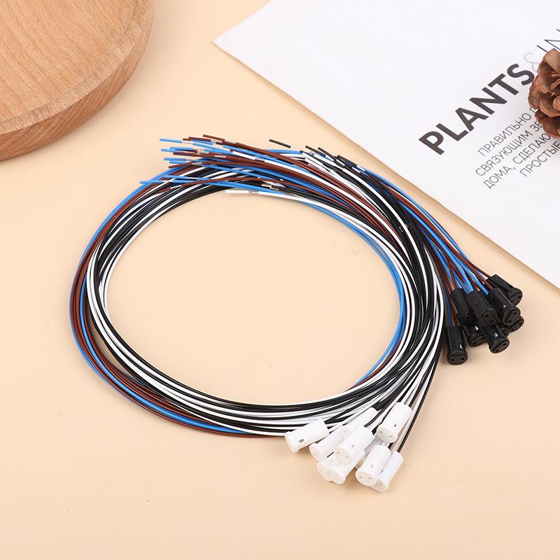 10 шт./лот Длина 60 см Патрон для лампы G4 Стабильный внутренний провод Миниатюрный светодиодный патрон для лампы Лампочка Галогенная лампочка Основание