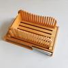 Bamboo Bread Cutting and Chopping Board with Toast Slicer