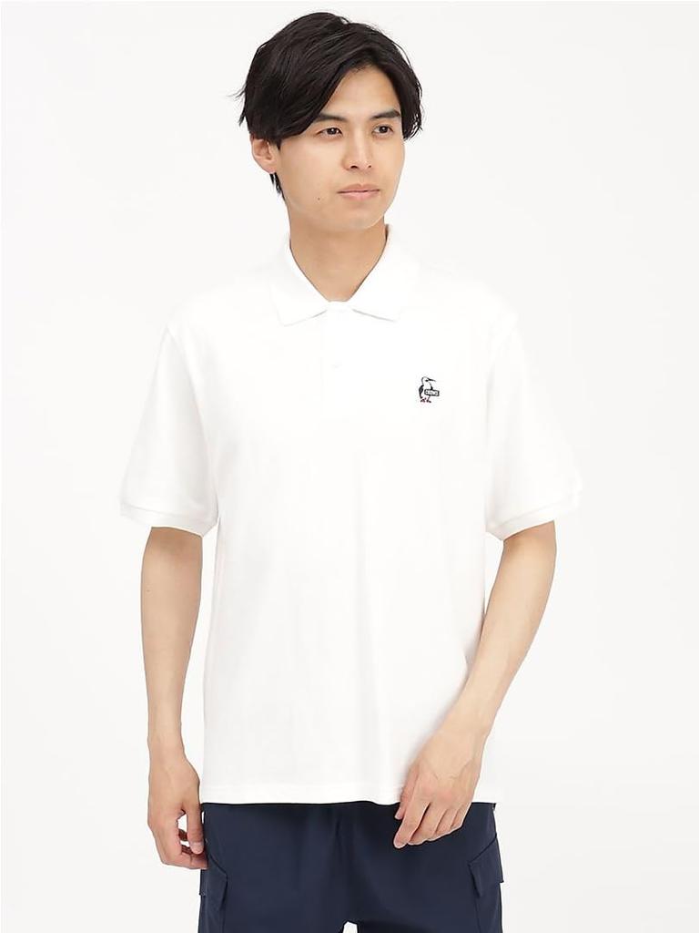 CHUMS Рубашка-поло Booby Рубашка-поло Темно-синий XL Мужская