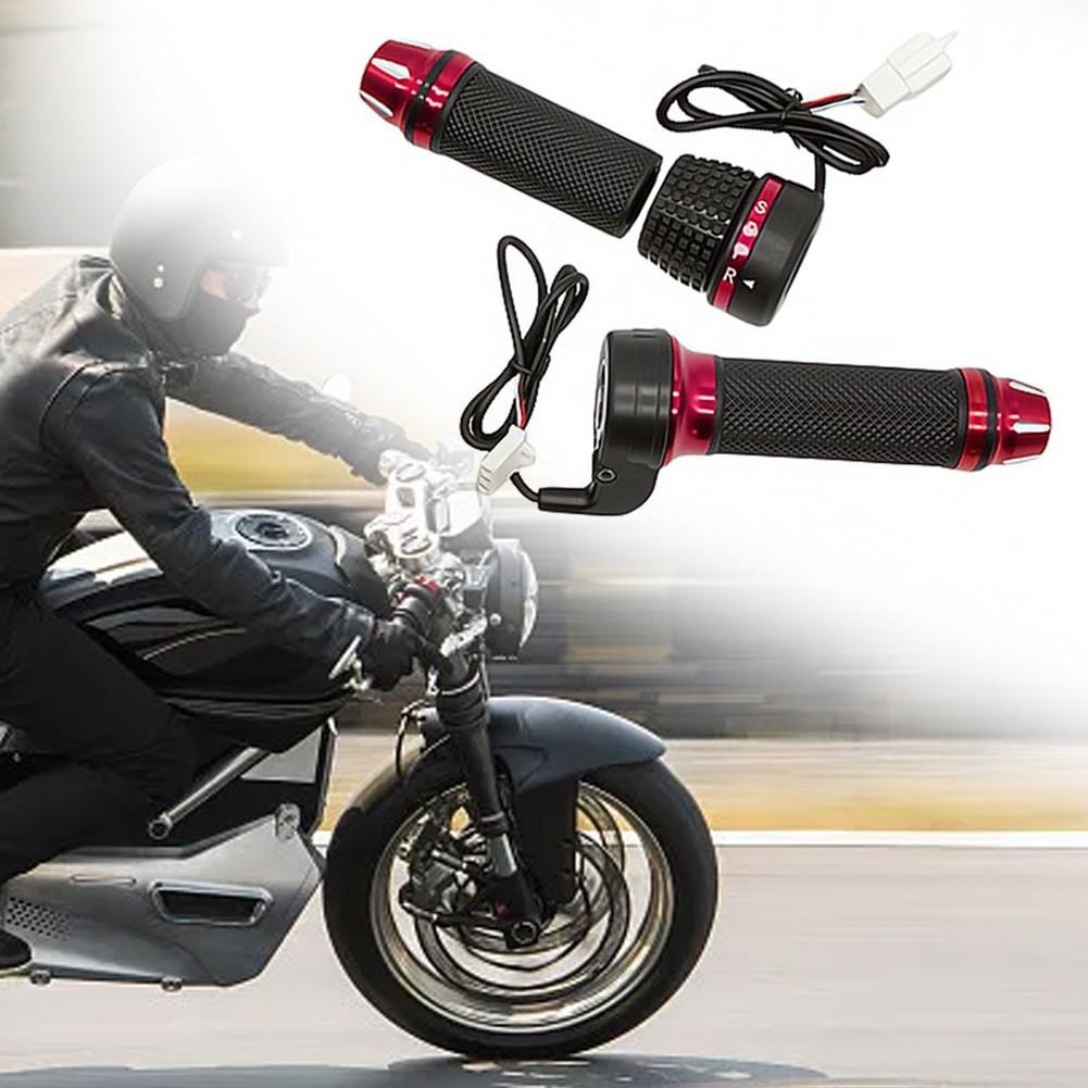 Ровный электрический АБС шестерни ручки 4 дроссельной заслонки велосипеда + резиновый материал