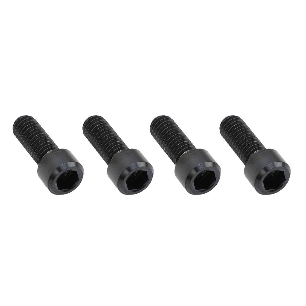 4 Pcs Disk Brake Caliper Screw M6x16mm Ti Alloy Sturdy Lightweight Low Temperature Drift Suppression Bike Brake Screw