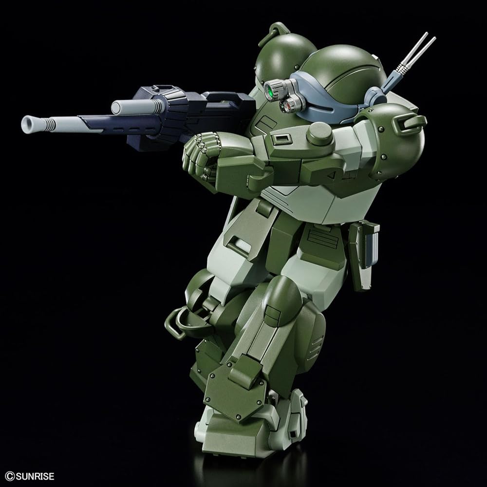 Bandai Spirits HG Scopedog Пластиковая модель с цветовой кодировкой 1/24 Масштаб Военная фигурка
