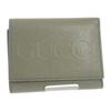 7316940E8IG3352 Tri-fold Wallet Khaki Calfskin Mens