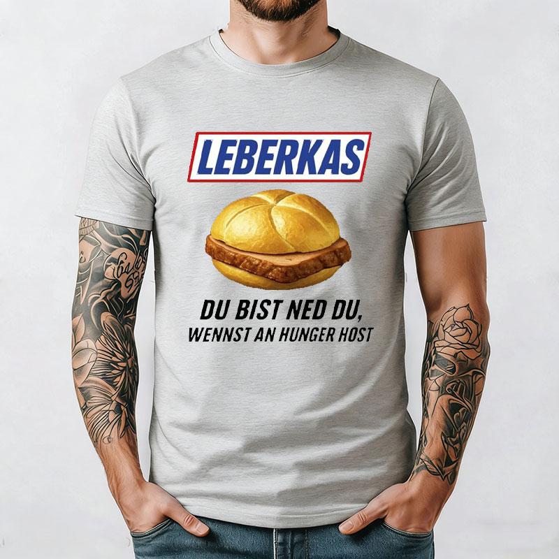 Футболка Leberkas Октоберфест Мюнхен Бавария Забавная Рубашка Смешная Новая Летняя С коротким рукавом Запущена Повседневная Хлопковая С принтом Топ