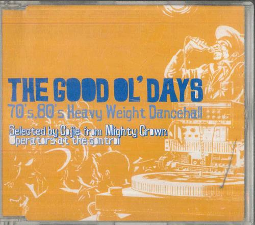 CD РАЗЛИЧНЫЕ Good Ol Days 70-е 80-е Тяжелый Вес CCCD001 КАССЕТА КИТАЙ 2003 Япония Регги Ска Даб Б/У