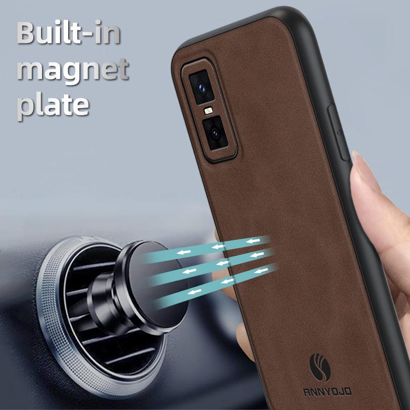 Матовый кожаный чехол с защитой от отпечатков пальцев для Infinix GT 30 Pro 5G GT30 Pro Ударопрочный чехол для телефона Аксессуары Чехлы