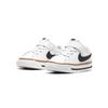 Nike Детские кроссовки Court Legacy TD White Desert Ochre Gum-Light-Brown Black DA5382-102