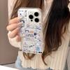 Мечтательный INS Кавайный Мультяшный Щенячий Чехол Для Телефона Для Iphone 17 Air 16 16e 17e 15plus 14 13 12 11 Pro Max Прозрачный Мягкий Прочный Задний Чехол