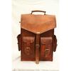 Leather Backpack Bag Laptop Vintage Genuine Rucksack Travel Men's