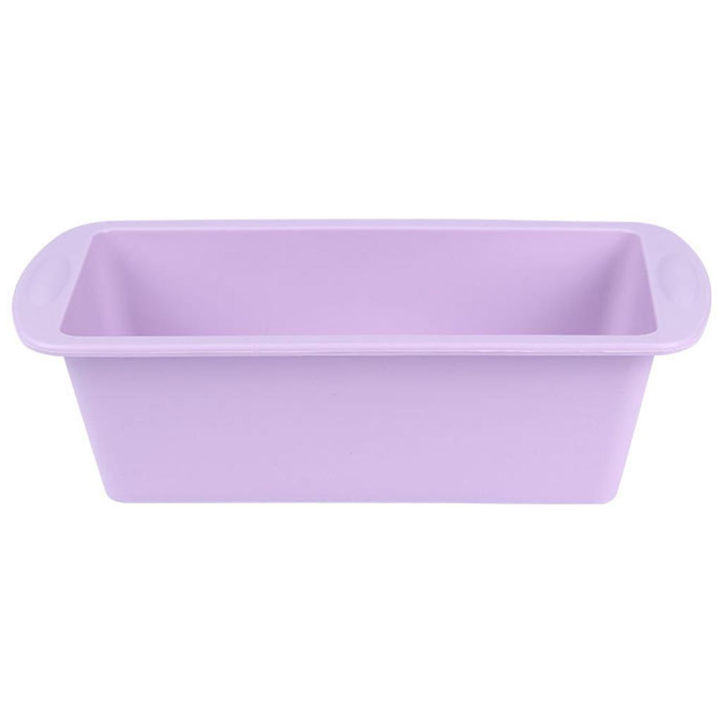 Силиконовая форма для хлеба с антипригарным покрытием и ручками. Подходит для духовки. Антипригарный термостойкий легкосъемный противень для выпечки хлеба.