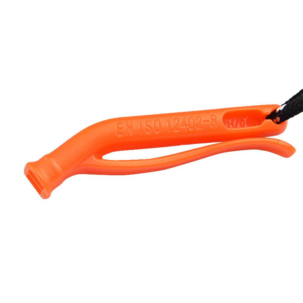 1/5/10pcs Safety Whistles Multifunction Survival Loud Whistle Double Pipe Outdoor Emergency Whistle Plastic for Camping Hiking