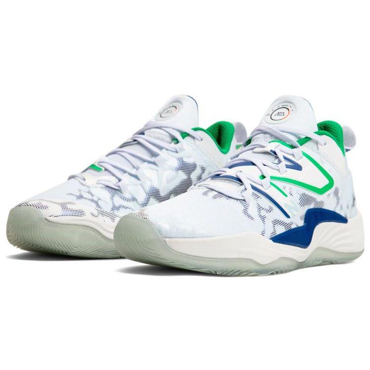 Джамал Мюррей x New Balance Two WXY V3 Spin Cycle Унисекс Кроссовки Белый Командно-Королевский Келли-Зеленый BB2WYCS3