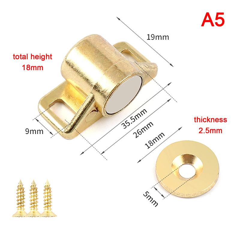 Магнитный фиксатор двери шкафа Магнитный мебельный дверной фиксатор Доводчик Сильный Супермощный неодимовый магнит Защелка
