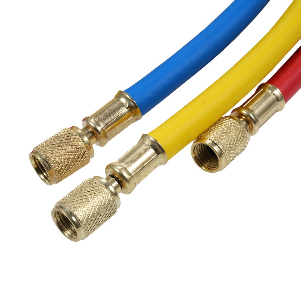 Шланг для заправки хладагента с шаровым клапаном Применяется к кондиционеру с хладагентом R12 R22 R502