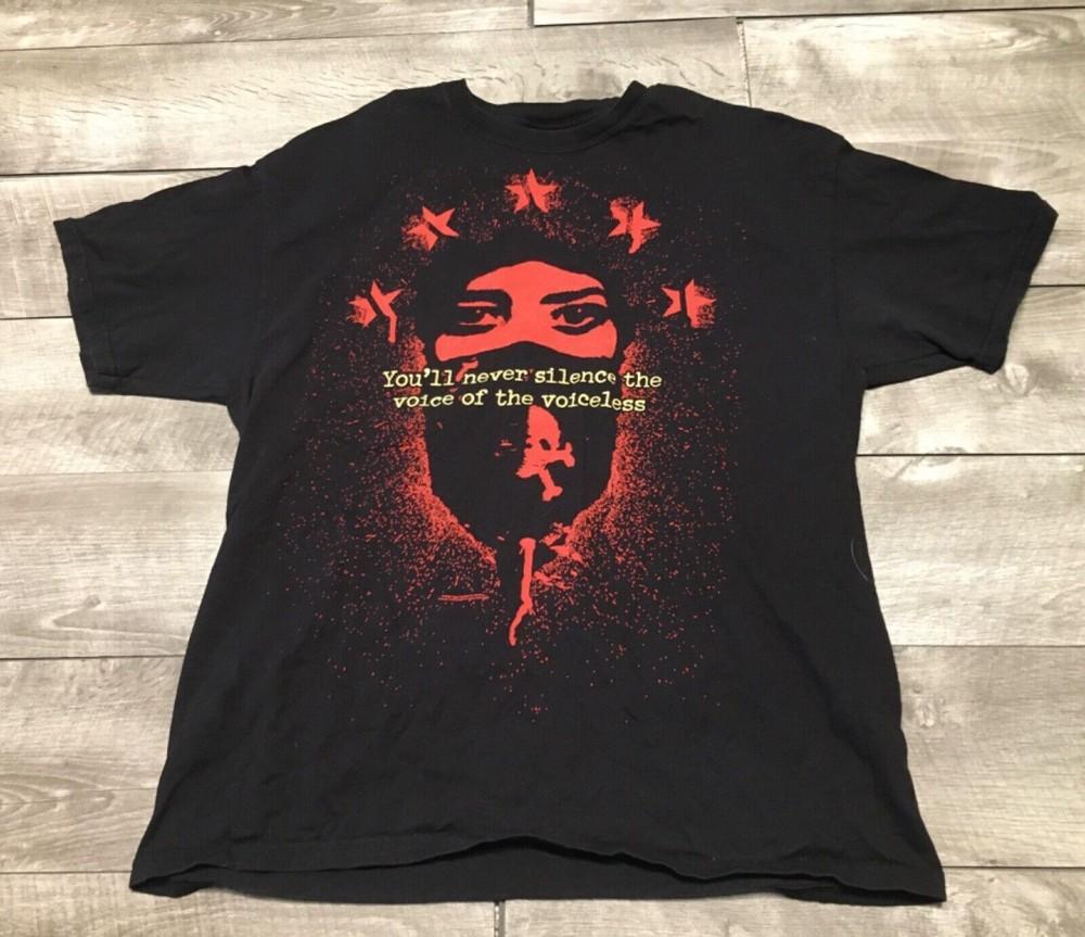 Rage Against The Machine 2 Sided Vtg Graphic 100% Cotton Shirt S-5XL Unisex T-Shirt