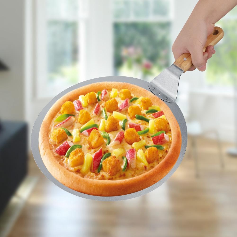 Baking Tools Baking Shovel Safety Transfer Stainless Steel Shovel For Pizza And Cake