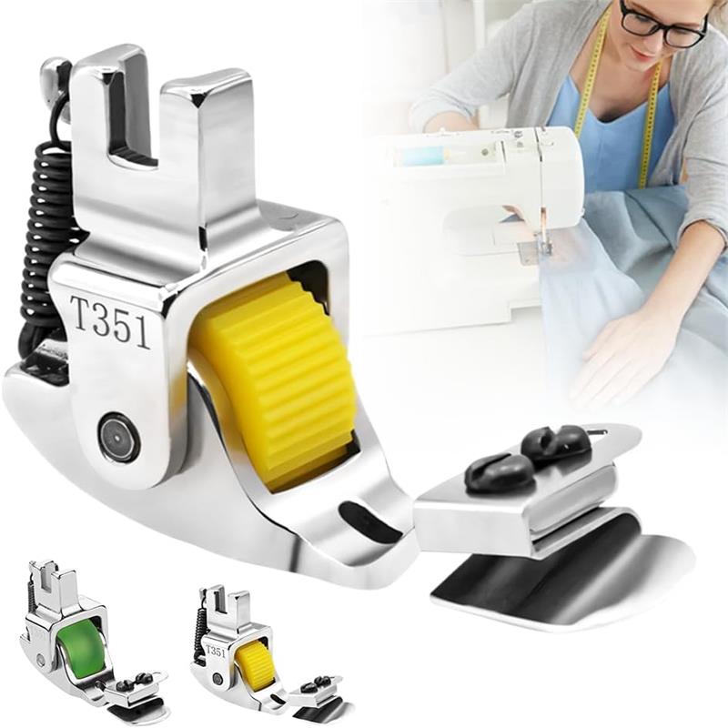Retrospecti Versatile Adjustable Rolled Hemmer Presser Foot Rolled Hem Pressure