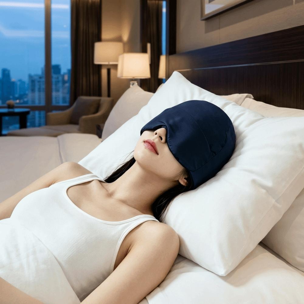 Air Conditioning Microgravity Deep Sleep Cap Light Blocking Blackout Sleep Mask Sleep Eye Mask Nap