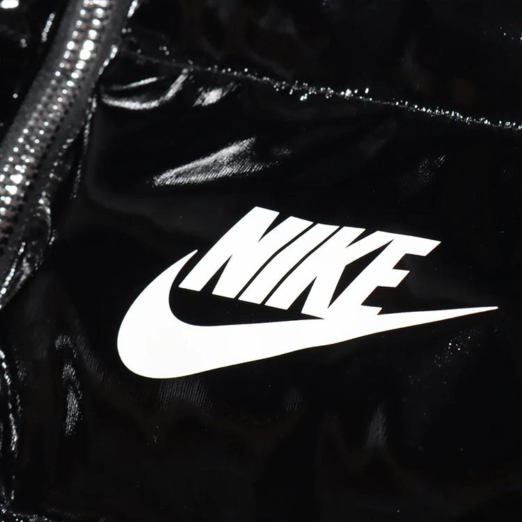 Nike Куртка Nsw Icon Clash с синтетическим наполнителем и воротником-стойкой, женская, черная CU6713-010