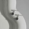 Small Fresh Flower Earrings French Retro Pearl Earrings Small and Fashionable