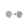 925 Silver Earrings Double Hoop Butterfly Earring Fit Charms Diy Fine Jewelry Gift For Women Making Accessories
