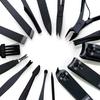 Professional 16pcs Stainless Steel Manicure Pedicure Tool Set Custom Logo Luxury Nail Clippers Kit Grooming Nail Cutter Set