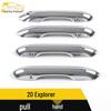 2020 Explorer Door Handle Decorative Patch Armrest Buckle Bright Strip