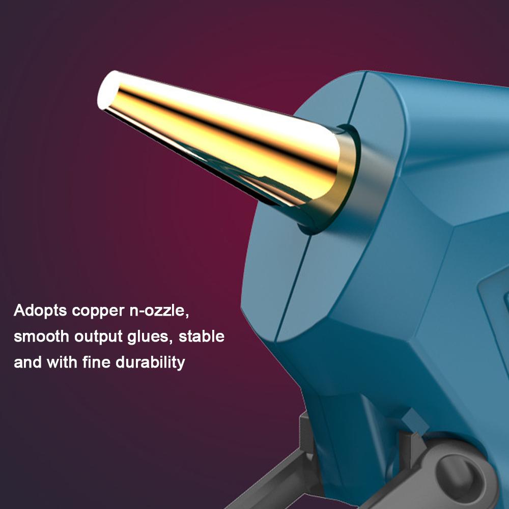 Профессиональная беспроводная машина для нанесения клея-расплава для домашнего использования, машина для нанесения клея-расплава с USB аккумулятором для рукоделия