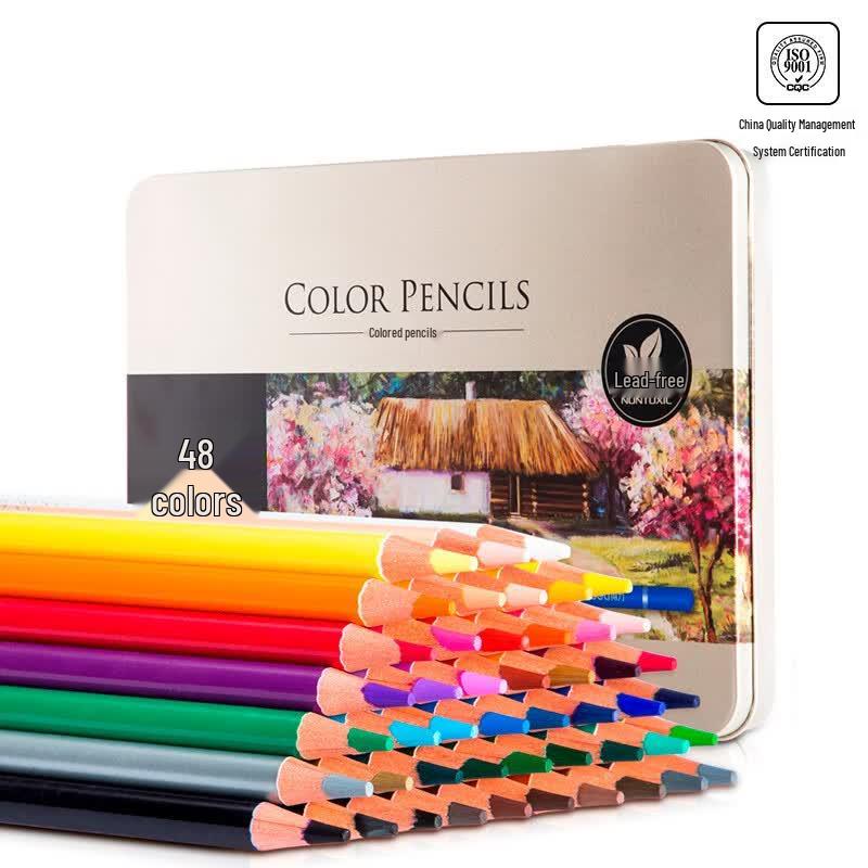Deli Oil-Based Colored Pencils Set