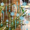 18-piece Shatterproof Acrylic Christmas Tree Ornament Transparent Hanging Decorations For Holiday Festival Decoration