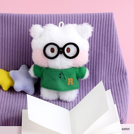 BT21 Брелок для ключей Minini Plush PREPPY ver.