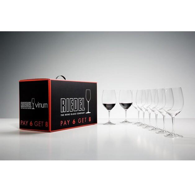 Набор бокалов Riedel Vinum Cabernet Sauvignon/Merlot, 8 предметов (7416/0)