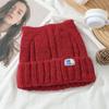 Korean Version of Versatile Cat Ears Plus Velvet Hat for Women's Autumn and Winter Casual Windproof Pullover Hat Outdoor Warm Hat