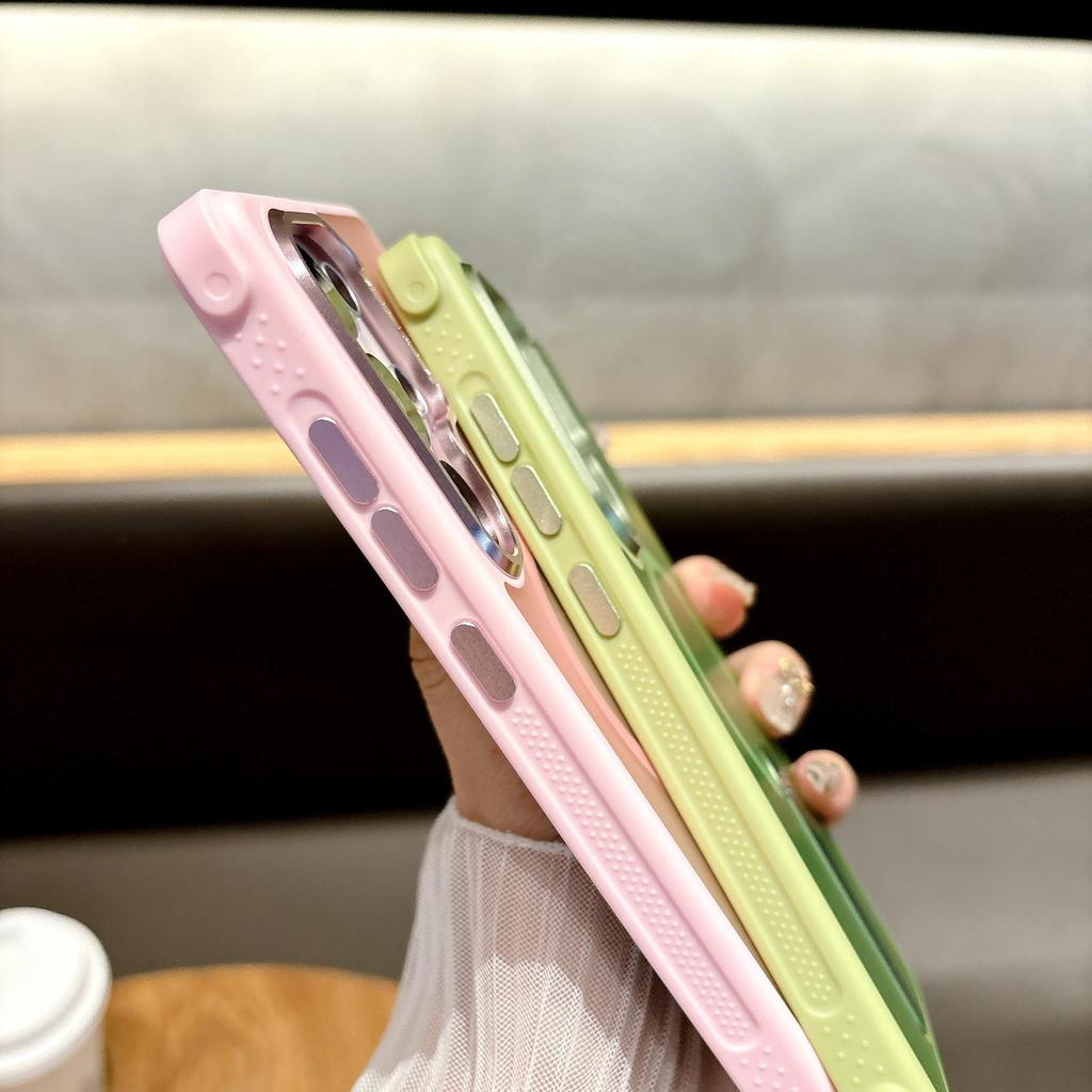 Samsung S25 Ultra Magnetic Phone Case, Frosted Stand, S24+ Drop-proof Protection