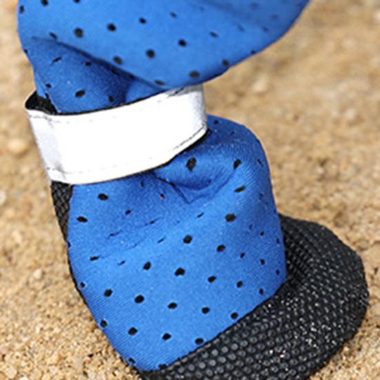 Водонепроницаемые сапоги для собак, регулируемые, с защитой лап, противоскользящие, с подтяжками, для прогулок на свежем воздухе