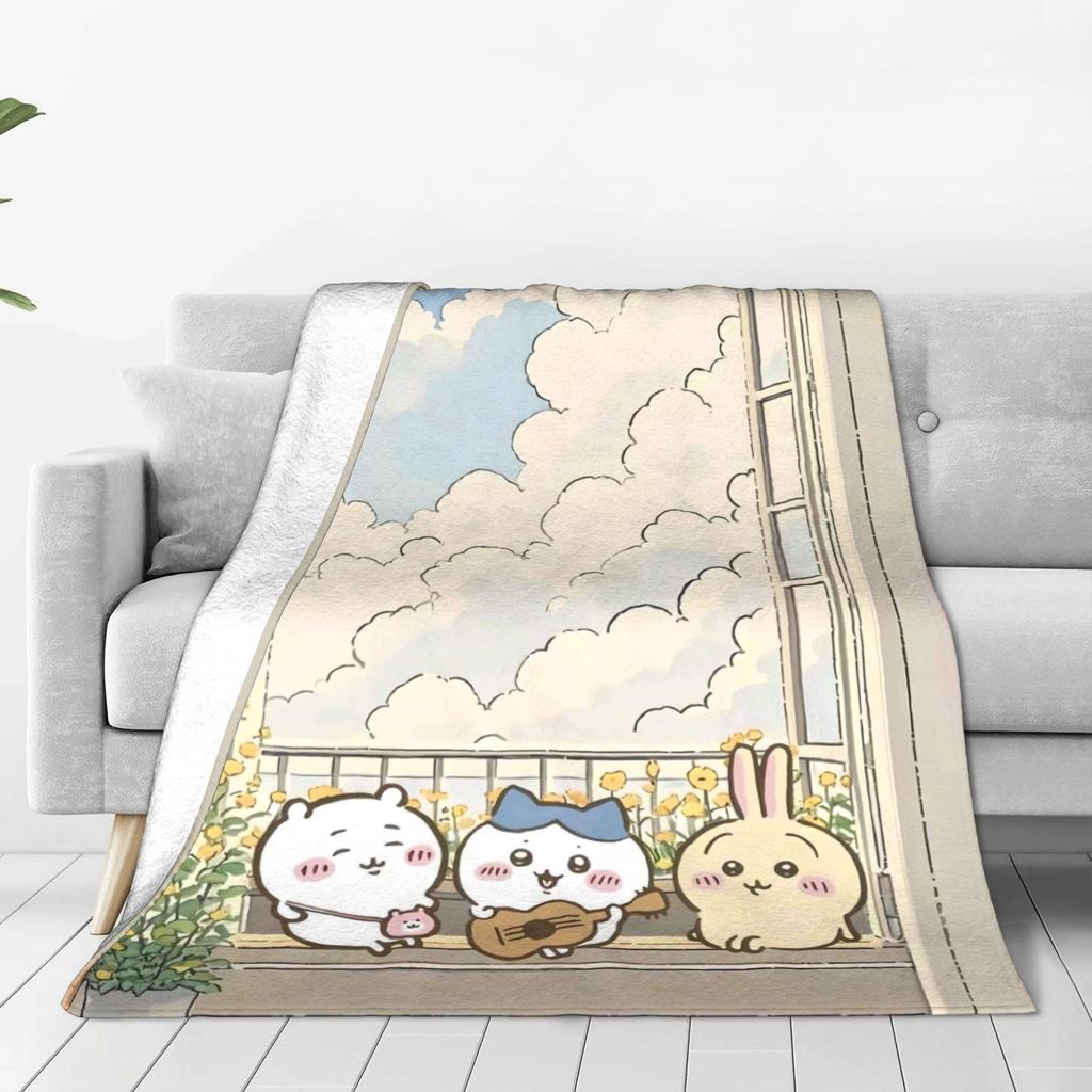 Чиикава Плед для плавания Качество Мягкий Теплый Плед Весна Дети Гостиная Новинка Покрывало