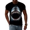 Summer Shark 3D Print T-Shirts O-Neck Men Women Fashion Trend Sports Short Sleeve Oversized Harajuku Tees Tops Kid Man Clothing