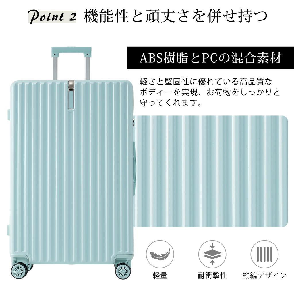 Переноска 2 ночи и 3 S скрытый крючок 360 градусов бесшумный двойной с оснащен TSA командировка [BTM] Чемодан, кейс, сумка, маленький, легкий,