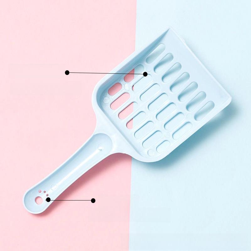 Прочный, ударопрочный совок для кошачьего туалета, легко чистится