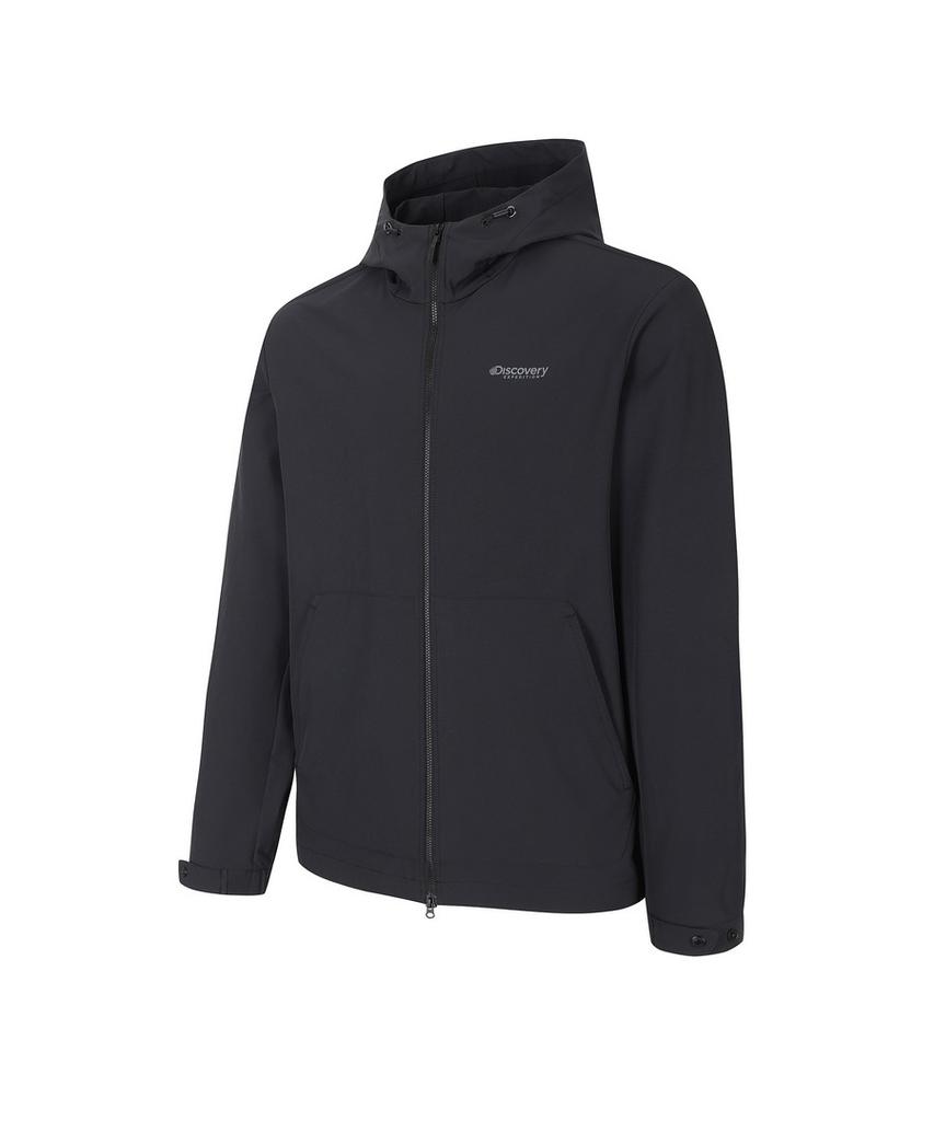 Discovery Expedition Men'S Prevona Woven Training Hooded Jacket (Black)