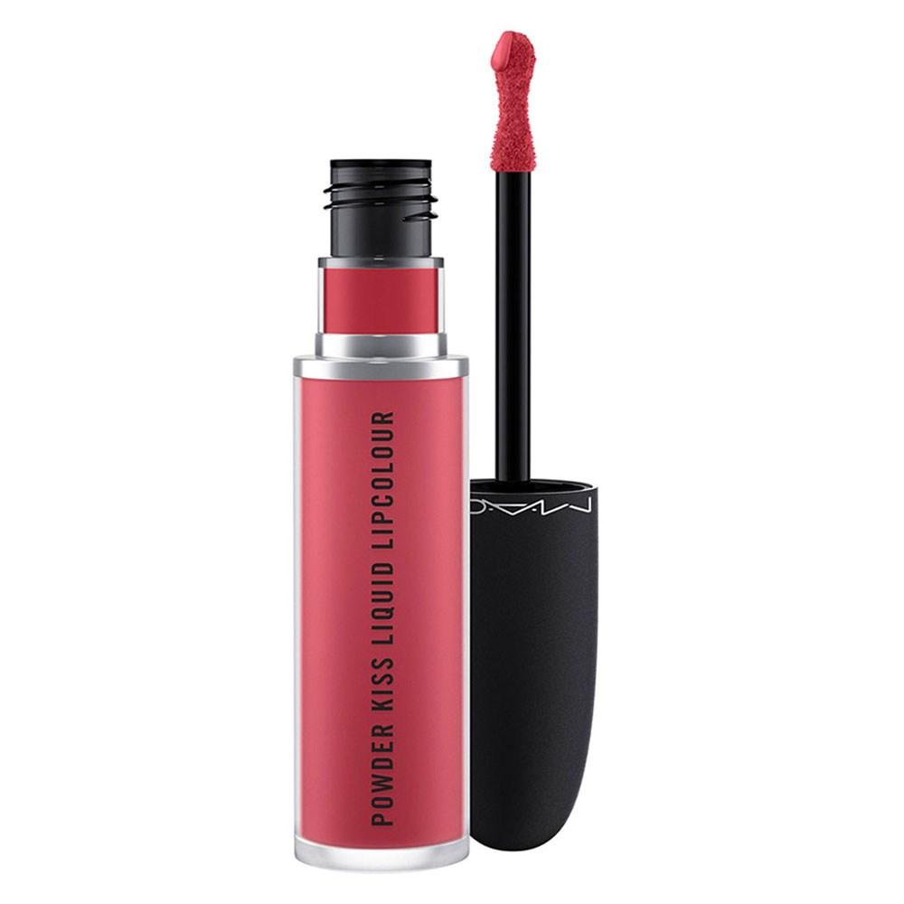 Жидкая помада MAC Powder Kiss, немного темная, 5 мл, 1 шт.