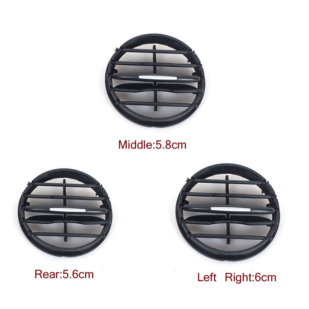 Кондиционер Приборная панель Приборная стойка A Выходная фурма A/C Воздушный дефлектор Складные фитинги для Volkswagen Tiguan 2010-2017