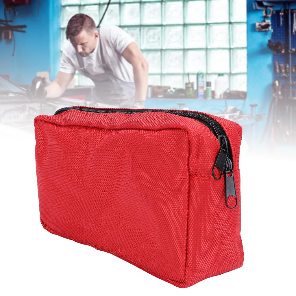 Lockout Tagout Bag Large Capacity Zippered Design Polyester Industrial Lockout Tagout Bag