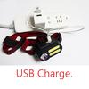 USB зарядка COB фары XPE+2COB18650 головной фонарь светодиодный уличный кемпинг рыболовный фонарь