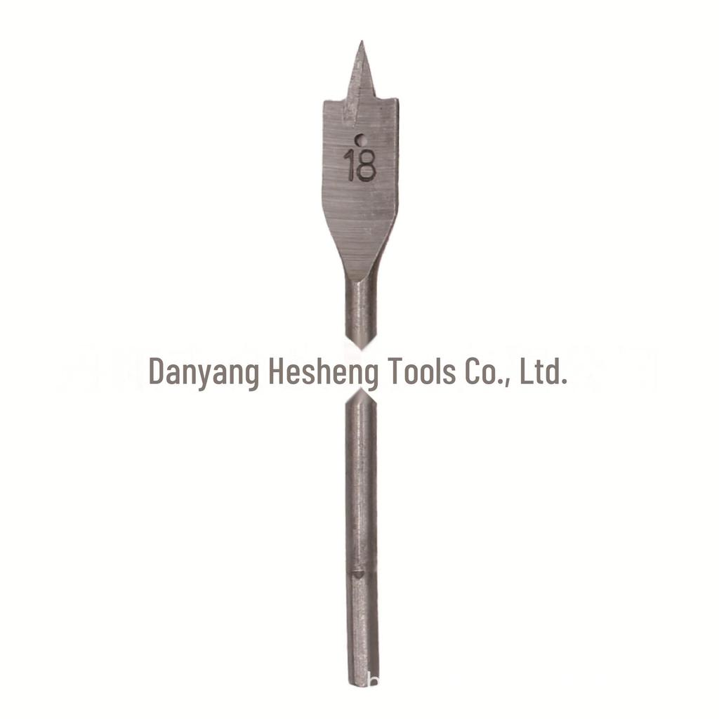 Набор из 6 шт. плоского сверла натурального цвета с шестигранной ручкой для деревообработки